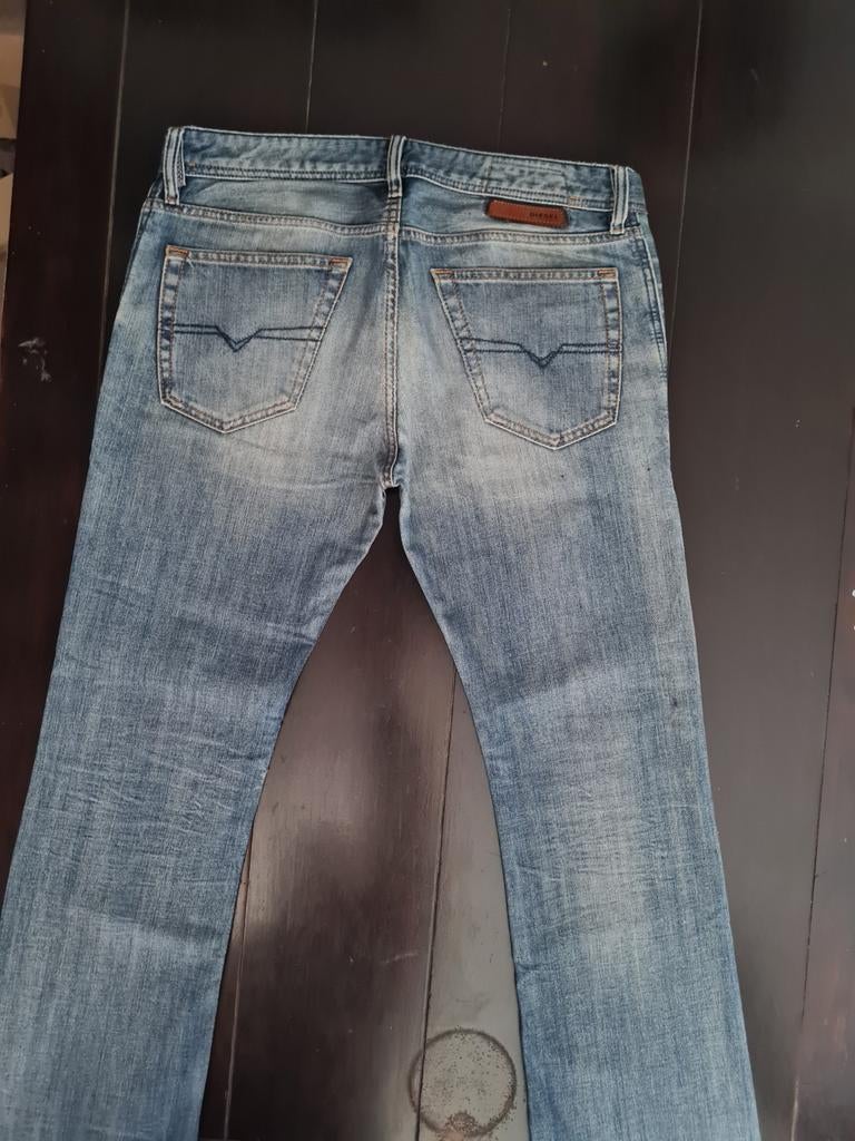 CLASSIC VINTAGE DIESEL NEW FANKER SLIM BOOTCUT JEANS 30/30!!, Diesel, Blauw, W32 (confectie 46) of kleiner, Ophalen of Verzenden