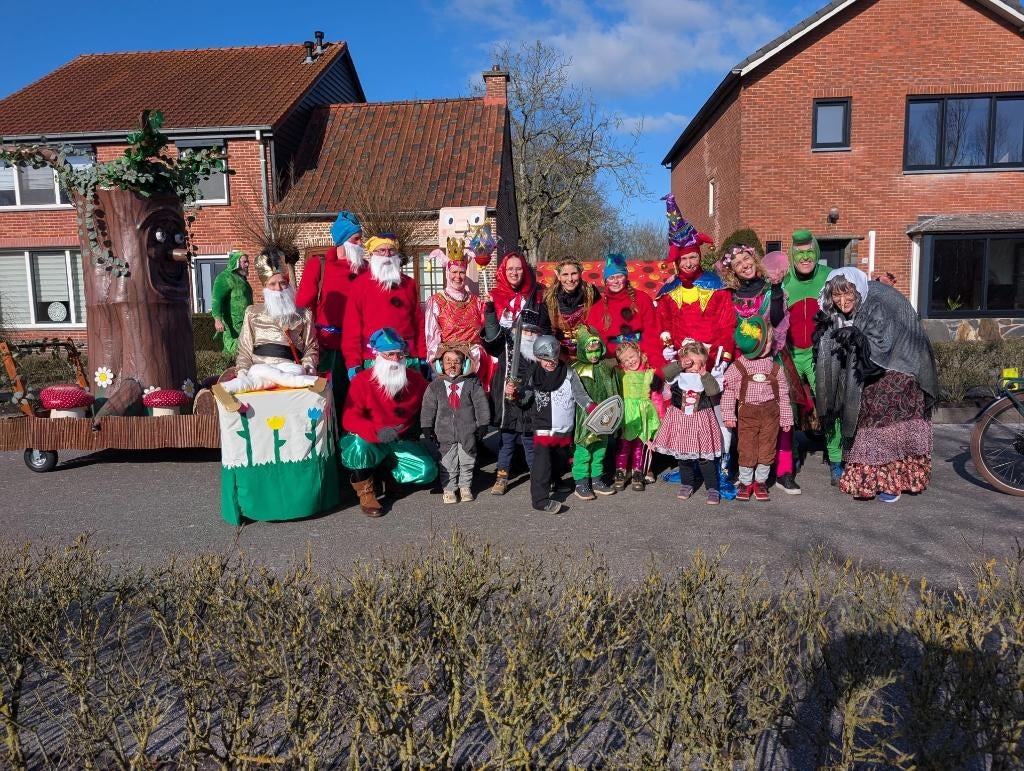 Complete Sprookjes Loopgroep – 1e prijs winnaar Clinge!, Ophalen, Gedragen, Carnaval, Accessoires