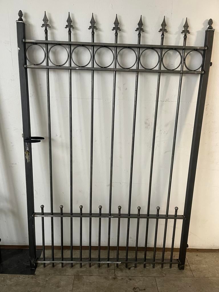 Tuinpoort 1.40 breed 1.80 hoog op maat, Nieuw, Ophalen of Verzenden, 200 cm of meer, Looppoort