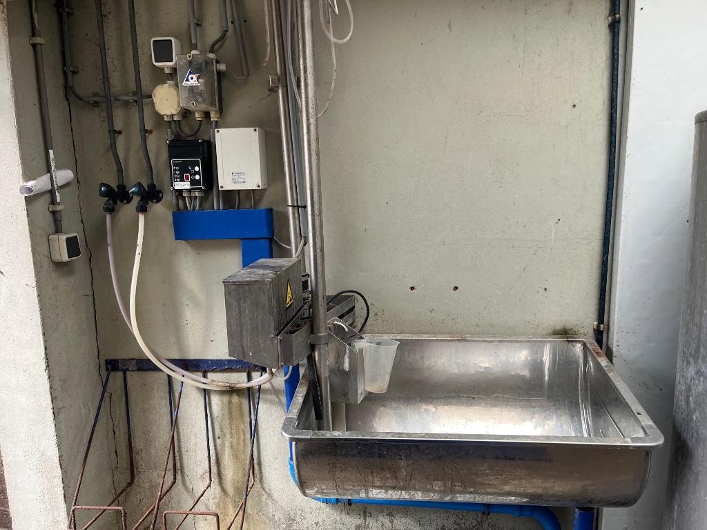 Delaval melkstal 2x9, Ophalen, Veehouderij
