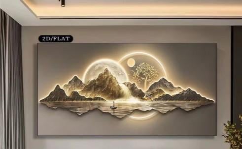 canvas doek, Huis en Inrichting, Woonaccessoires | Schilderijen, Tekeningen en Foto's, 50 tot 75 cm, Nieuw, 125 cm of meer, Ophalen of Verzenden