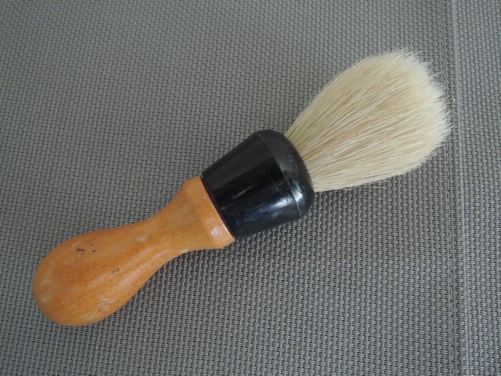 Grote ouderwetse scheerkwast in heel goede staat, Ophalen of Verzenden