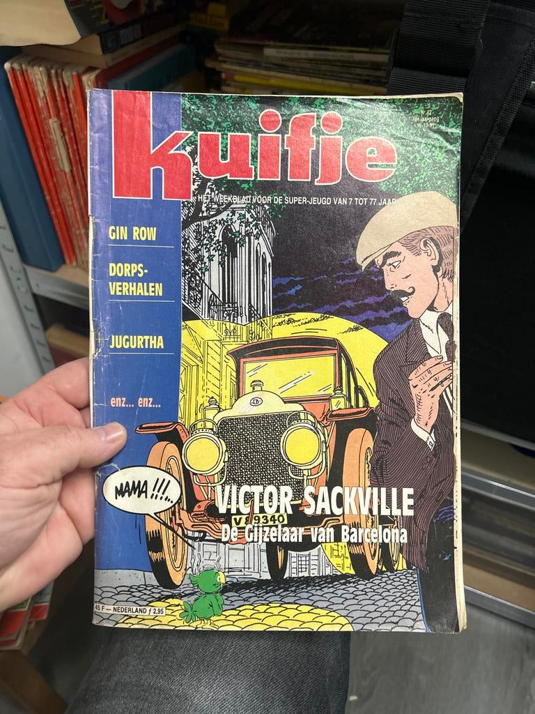 Kuifje Weekblad - Victor Sackville, Boeken, Stripboeken, Eén stripboek, Ophalen of Verzenden, Gelezen