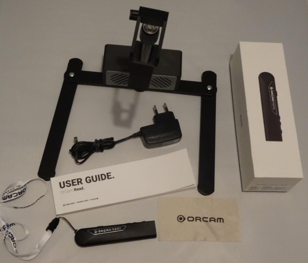 Orcam read pen AI leesapparaat voorleespen voorleesapparaat, Ophalen of Verzenden, Zo goed als nieuw, Vergrootglas of Loep