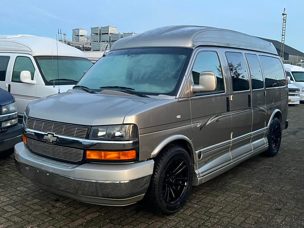 2003 Chevrolet Express Explorer Camper *SUPER LAGE MLS*, Auto's, Chevrolet, Automaat, Achterwielaandrijving, 8 cilinders, Overige carrosserieën