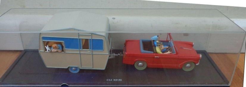 Kuifje auto_28 + 29 De Triumph Herald + Eccles Caravan, Boeken, Stripboeken, Zo goed als nieuw, Complete serie of reeks, Ophalen of Verzenden