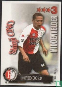 Spelerskaart Feyenoord - Shinji Ono 2003, Ophalen of Verzenden, Zo goed als nieuw, Feyenoord, Spelerskaart