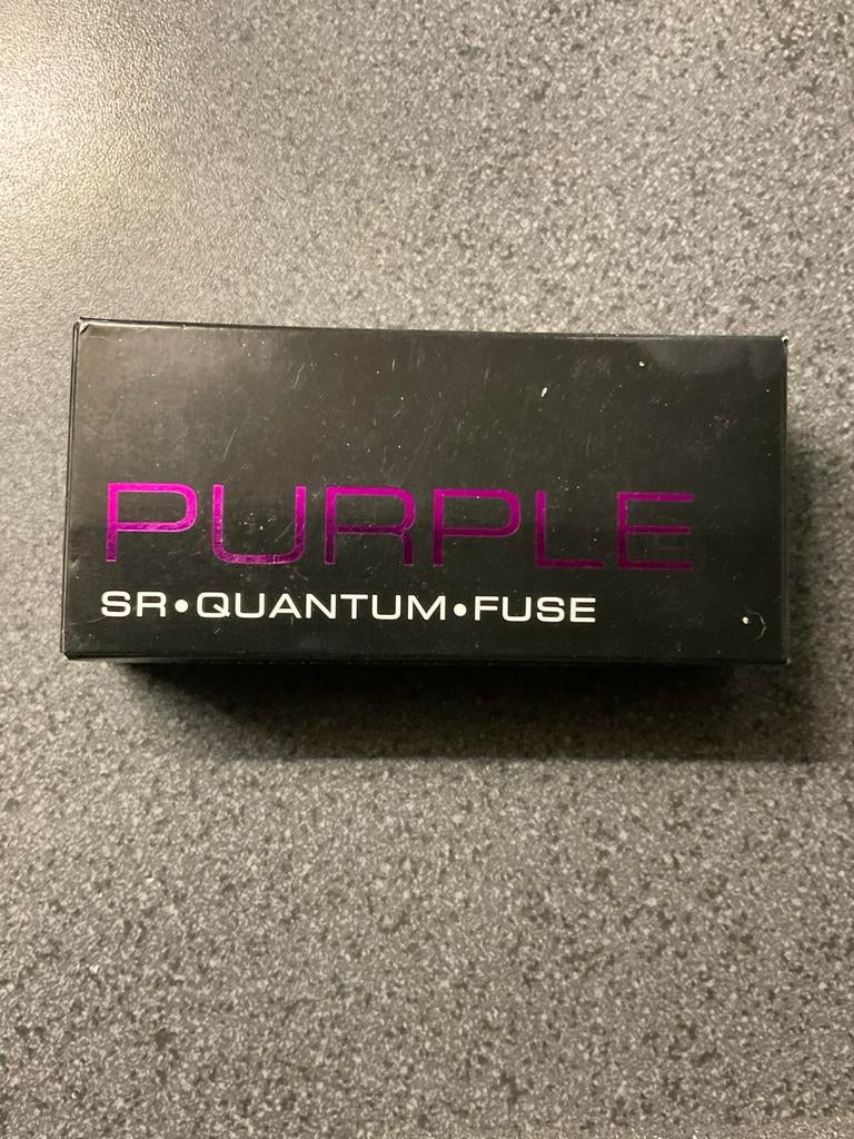 Synergistic Research Purple Fuse 6.3 x 32 S 20A 500V, Ophalen of Verzenden, Zo goed als nieuw, Minder dan 2 meter, Overige kabels