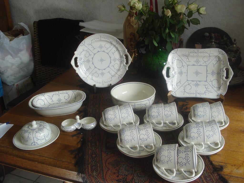 BOCH serie COPENHAGUE serviesdelen, Antiek en Kunst, Antiek | Servies los, Ophalen of Verzenden