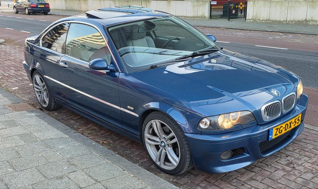 BMW 3-Serie 328Ci E46 Coupé Automaat NW APK!!, Auto's, Automaat, Achterwielaandrijving, Blauw, Leder