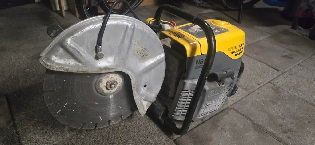 Wacker Neuson BTS 635S Bandenzaag - 300-350mm blad, Doe-het-zelf en Verbouw, Ophalen, Gebruikt, Cirkelzaag, 70 mm of meer