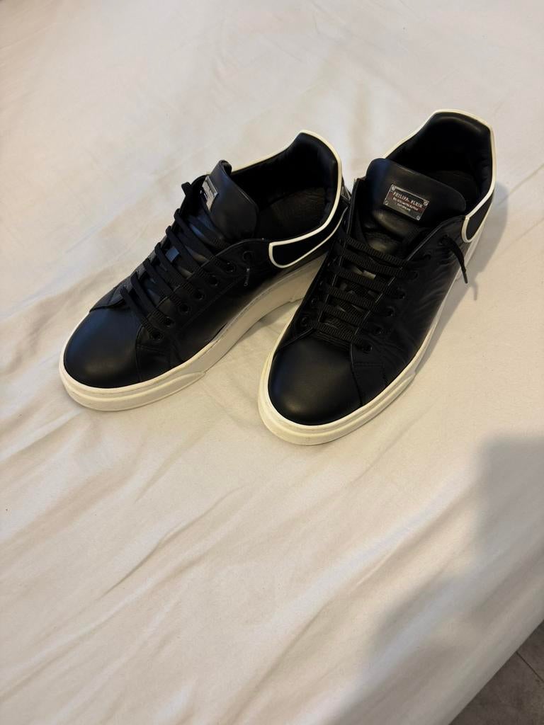 Philip plein, Zwart, Ophalen of Verzenden, Sneakers of Gympen, Zo goed als nieuw