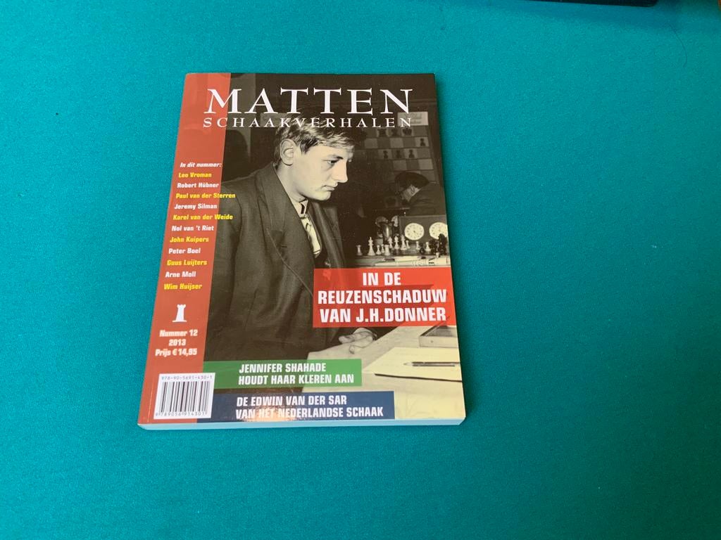 Schaken schaakboek Matten nr. 13  uit 2013, Ophalen of Verzenden, Nieuw, Denksport