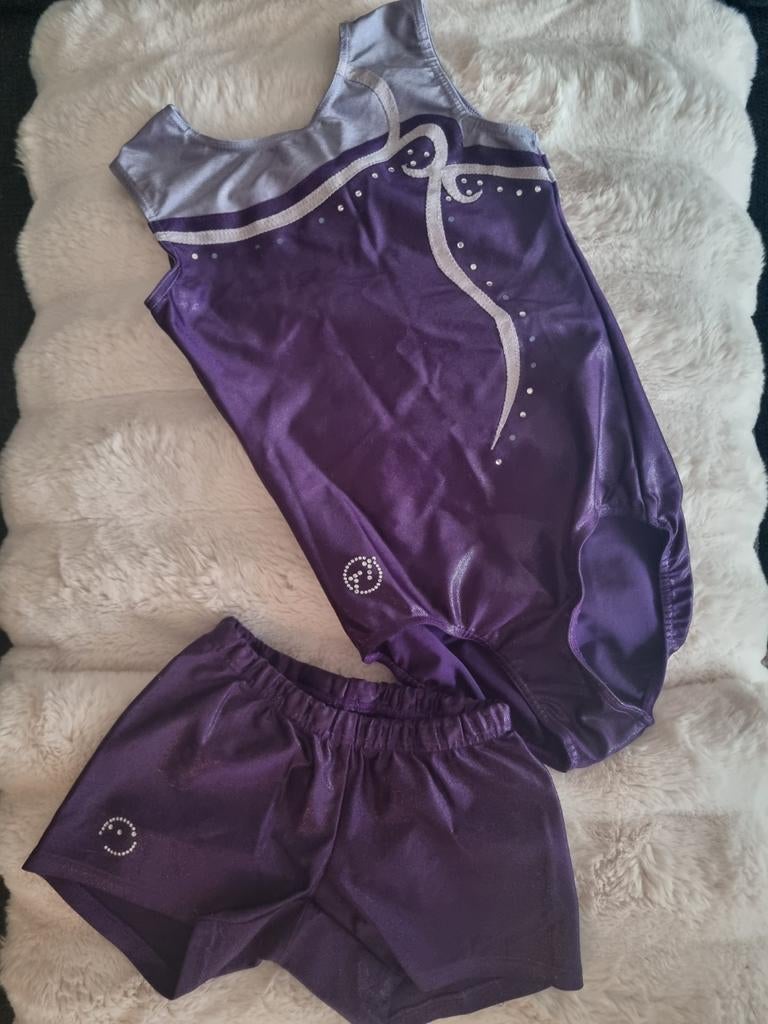 Turnpakjes, Sport en Fitness, Turnen, Kindermaat 122 t/m 140, Ophalen of Verzenden, Zo goed als nieuw, Turnpak(je)