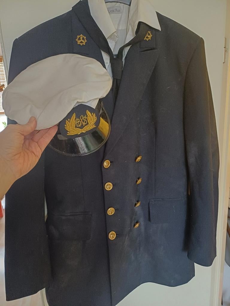 Carnaval kapitein schipper marinier matroos stuurman, Ophalen of Verzenden, Zo goed als nieuw