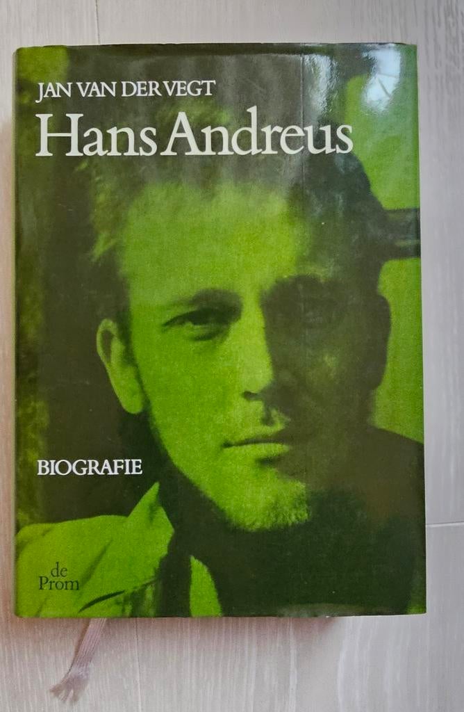 Biografie Hans Andreus - Jan van der Vegt, Ophalen of Verzenden, Gelezen, Jan van der Vegt, Kunst en Cultuur