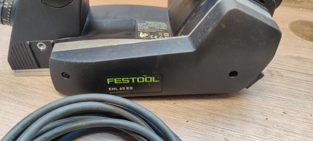 Festool schaafmachine EHL 65 EQ-Plus Eenhandschaaf - 576247, Doe-het-zelf en Verbouw, Gereedschap | Schuurmachines, Ophalen of Verzenden