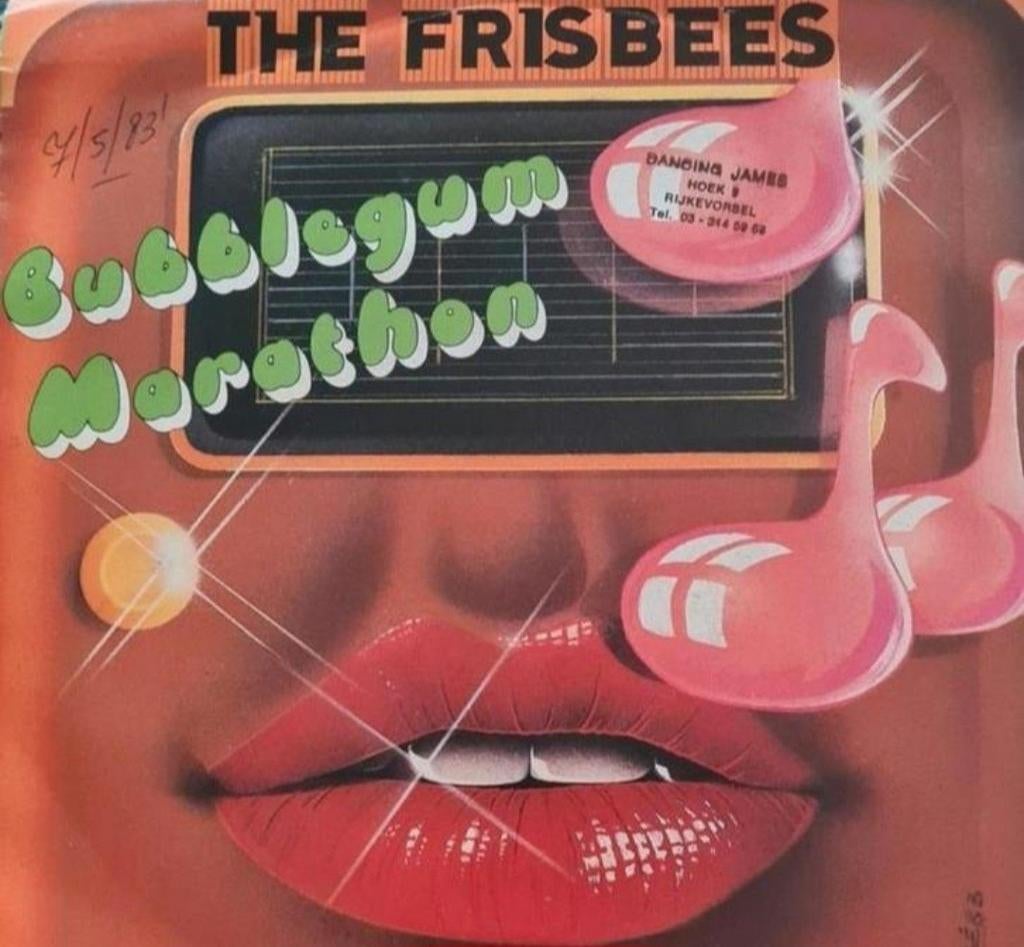 THE FRISBEES  - BUBBLEGUM MARATHON, Ophalen of Verzenden, Gebruikt
