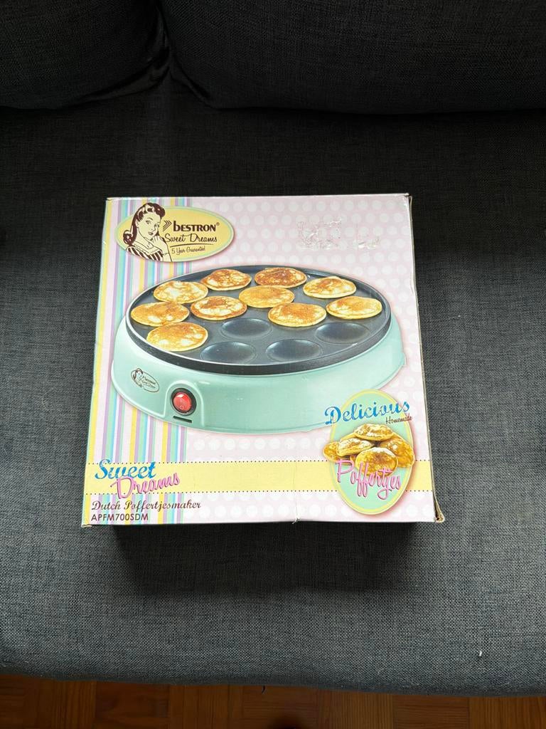 Nieuw in doos. Zelf poffertjes maken set. Poffertjes maker., Ophalen of Verzenden, Nieuw
