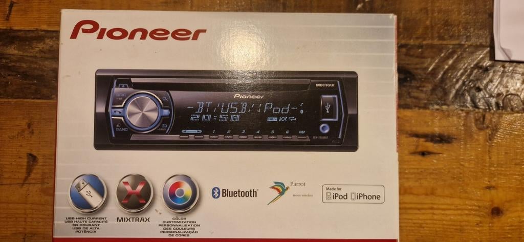 Pioneer  DEH-X5500BT, Ophalen of Verzenden, Zo goed als nieuw