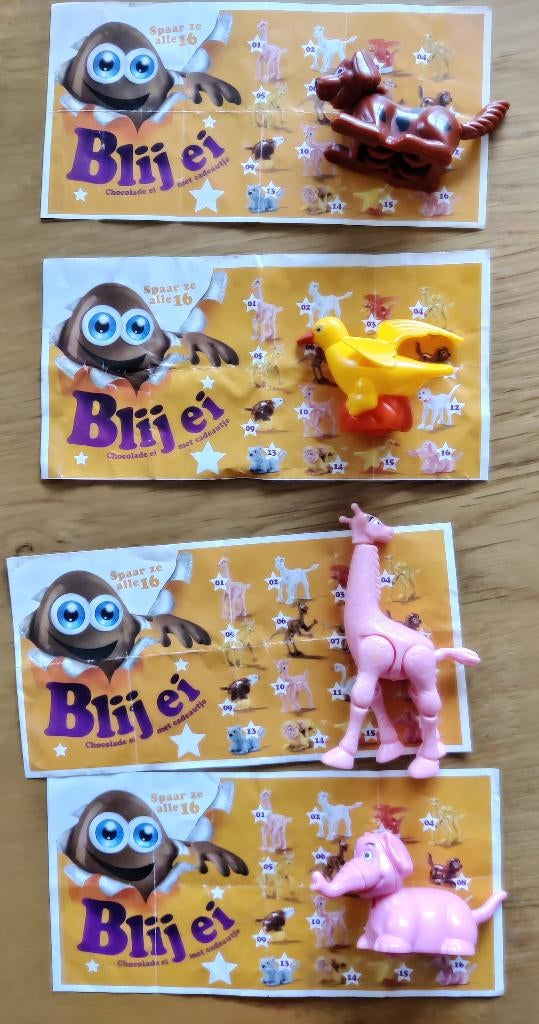 Verrassingsei figuren van Jumbo, Ophalen of Verzenden, Zo goed als nieuw, Overige typen