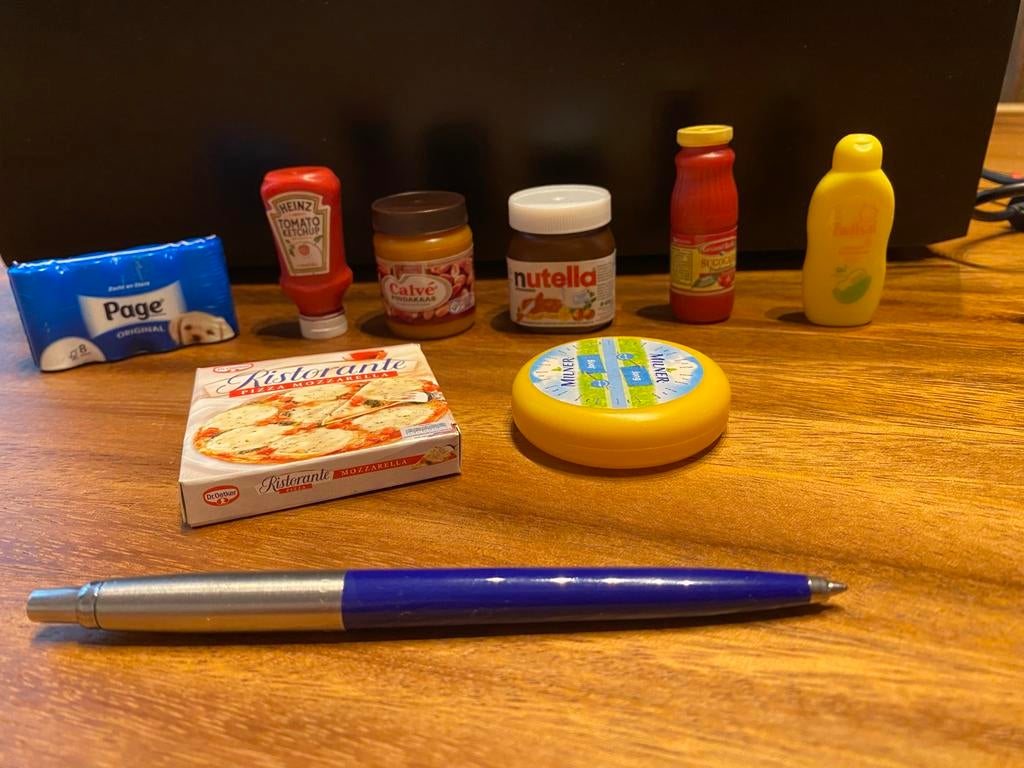 Boodschappen mini’s, Ophalen