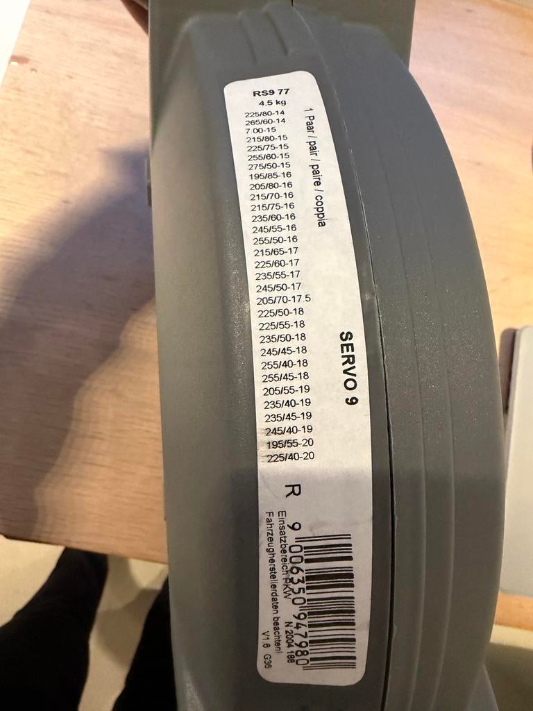 Sneeuwkettingen Pewag Servo 9 RS9 77, Auto diversen, Sneeuwkettingen, Ophalen, Nieuw