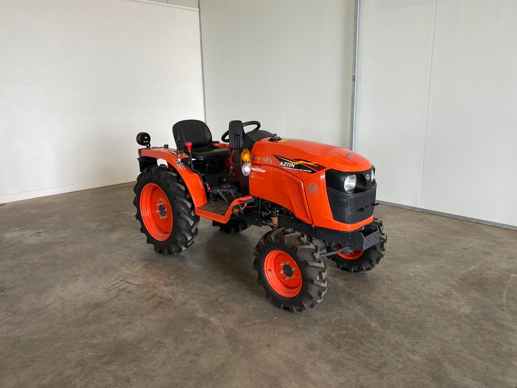 Kioti CS2520 mini tractor  en Kubota A211N, Overige merken, Gebruikt, Tot 2500, Ophalen of Verzenden