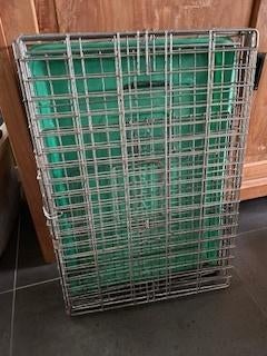 honden bench 42x60 cm, Ophalen, Gebruikt