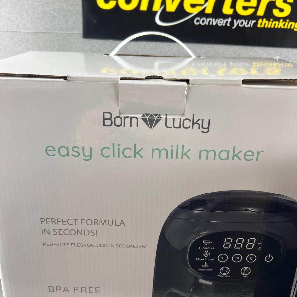 Born Lucky Easy Click Milk Maker | zgan  | SALE | 378611, Kinderen en Baby's, Babyvoeding en Toebehoren, Ophalen of Verzenden