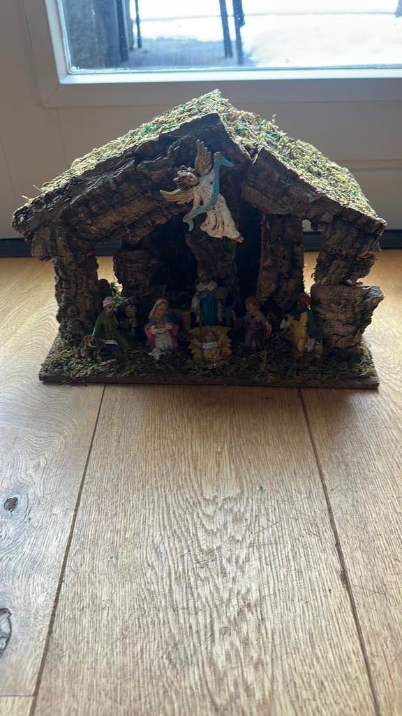 Kerststal, Ophalen of Verzenden, Zo goed als nieuw