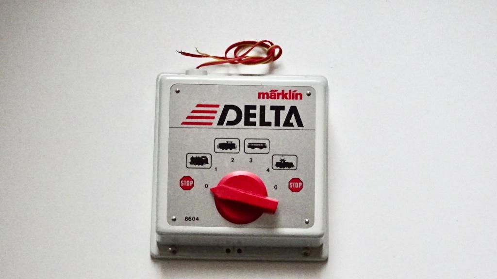 6604 Marklin DELTA Control, Ophalen of Verzenden, Zo goed als nieuw, Märklin, Transformator of Voeding