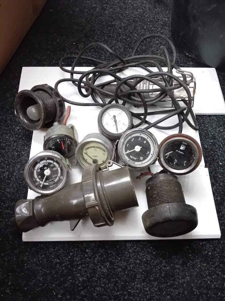 Oldtimer klokjes lampen, Auto-onderdelen, Ophalen of Verzenden