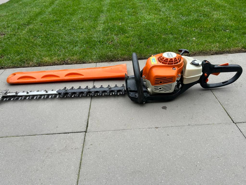 Heggenschaar stihl HS 81 R, Ophalen of Verzenden, Zo goed als nieuw, Benzine