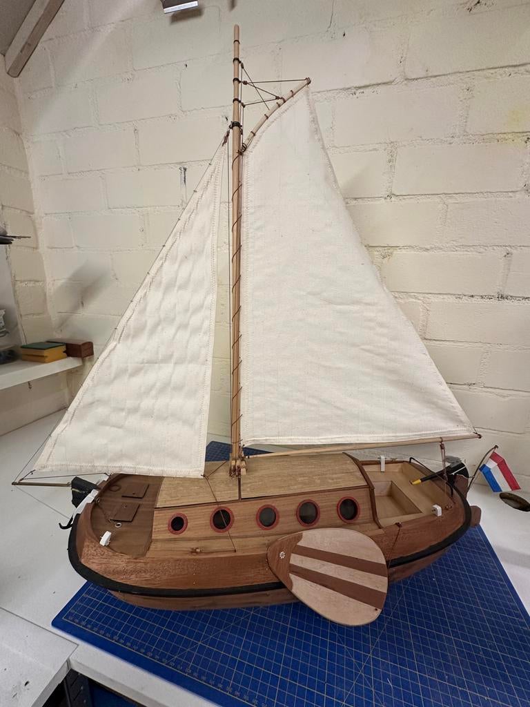 Boeier "Sperwer" Modelboot - Uniek!, Ophalen, Gebruikt, Groter dan 1:32, Overige merken