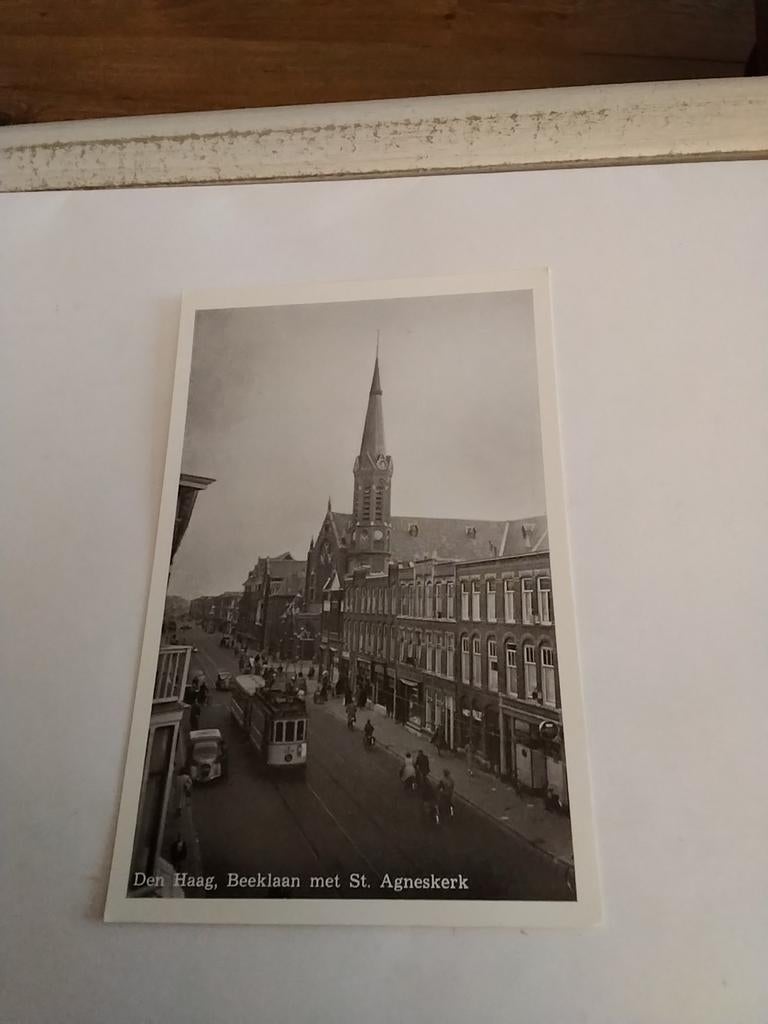 DEN HAAG. BEEKLAAN MET ST. AGNESKERK, Ophalen of Verzenden, Voor 1920, Zuid-Holland