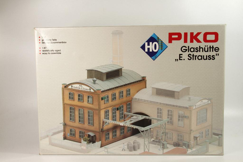 Piko bouwdoos 61116 Glashütte E. Strauss, Ophalen, Gelijkstroom of Wisselstroom, Brug, Tunnel of Gebouw, Nieuw