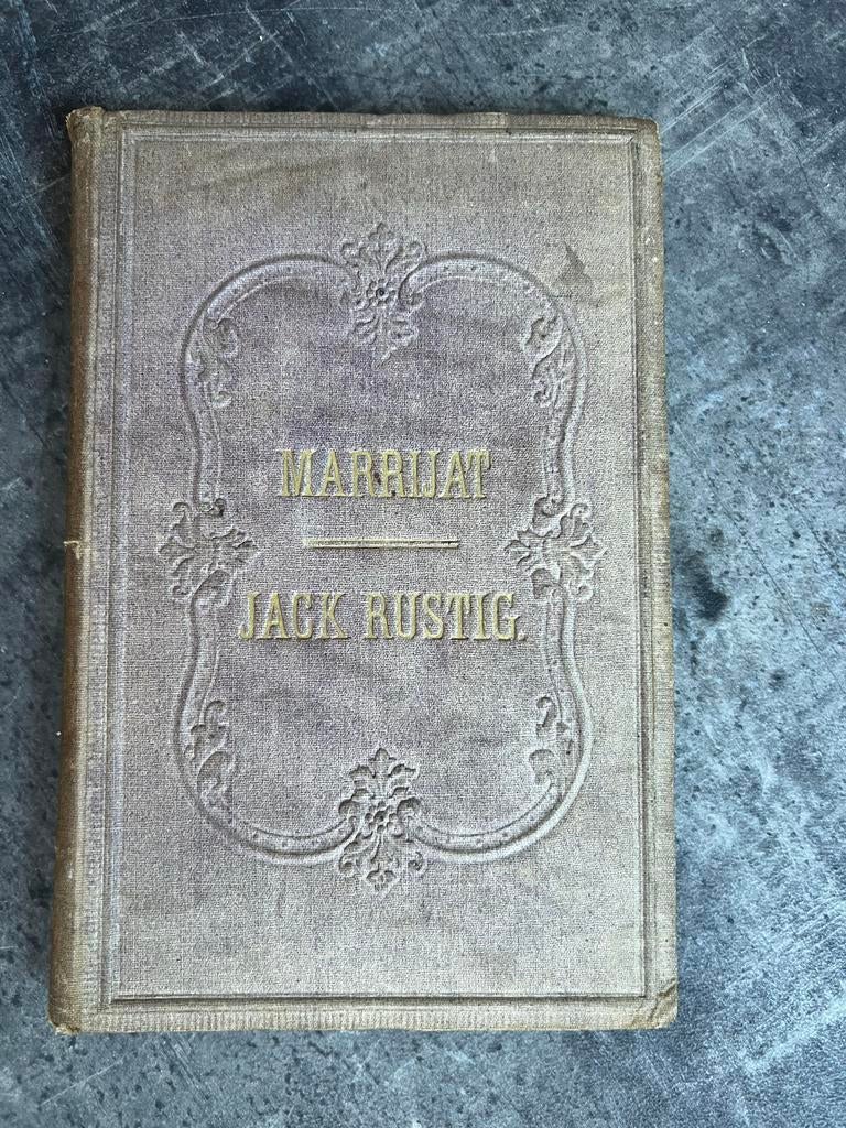 Marryat Jack Rustig - Antiek boek, Antiek en Kunst, Antiek | Boeken en Bijbels, Ophalen of Verzenden