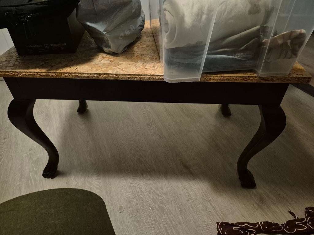 Houten tafeltje - gratis af te halen, Huis en Inrichting, Minder dan 50 cm, Gebruikt, 50 tot 100 cm, Tot twee personen