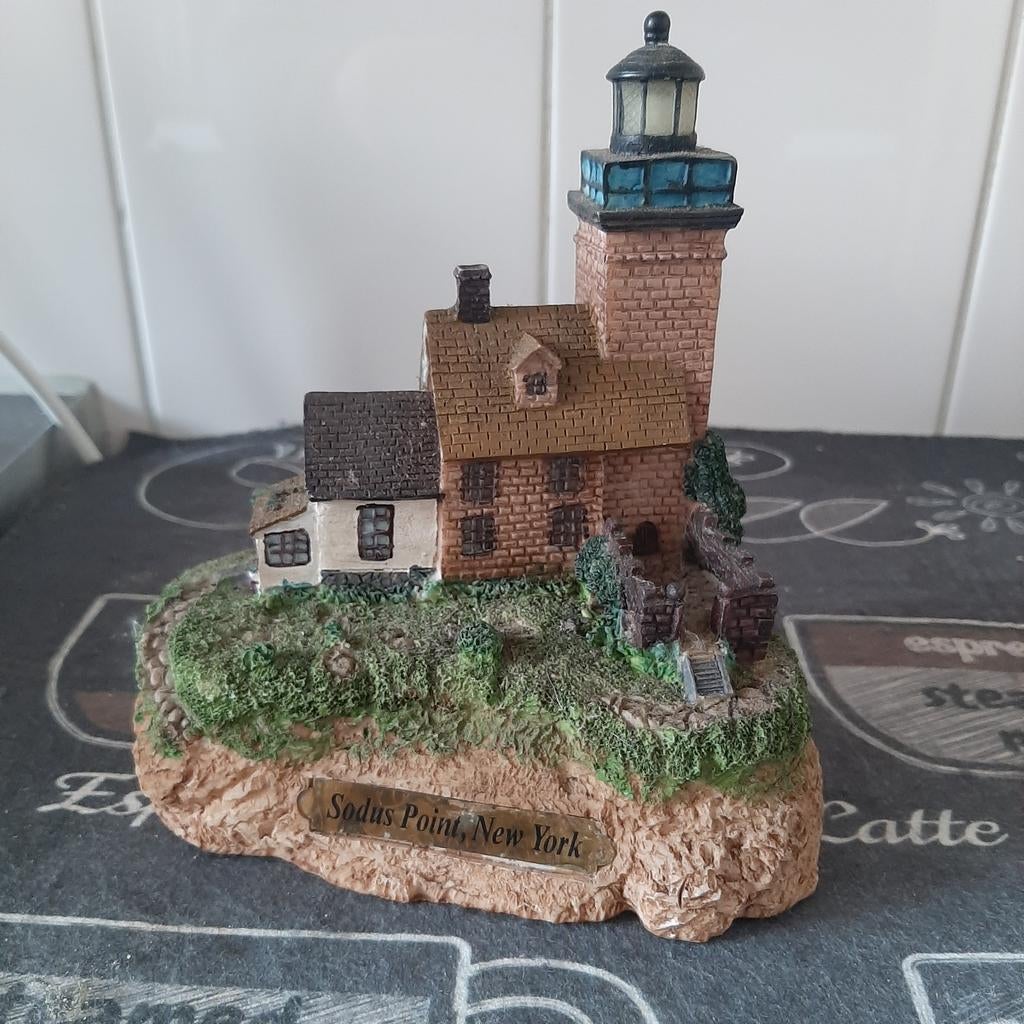 Vuurtoren Sodus Point New York - Limited Edition, Verzamelen, Beelden en Beeldjes, Zo goed als nieuw, Overige typen, Ophalen of Verzenden