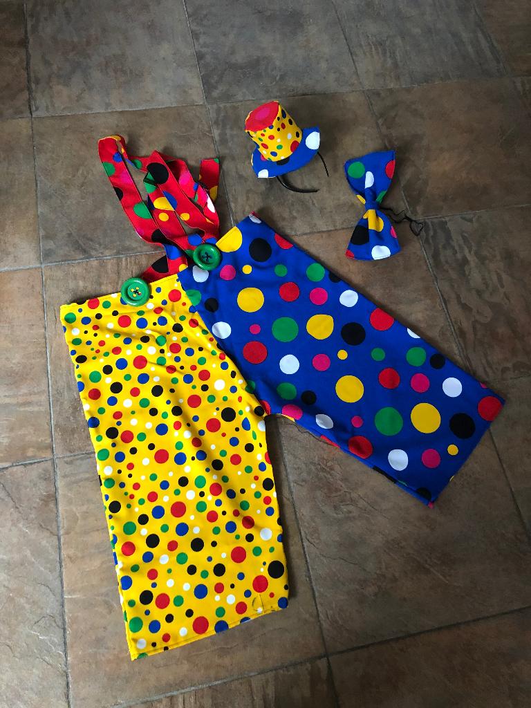 Carnaval, optocht, loopgroep, clown, pakken,, Hobby en Vrije tijd, Feestartikelen, Zo goed als nieuw, Kostuum, Carnaval, Ophalen