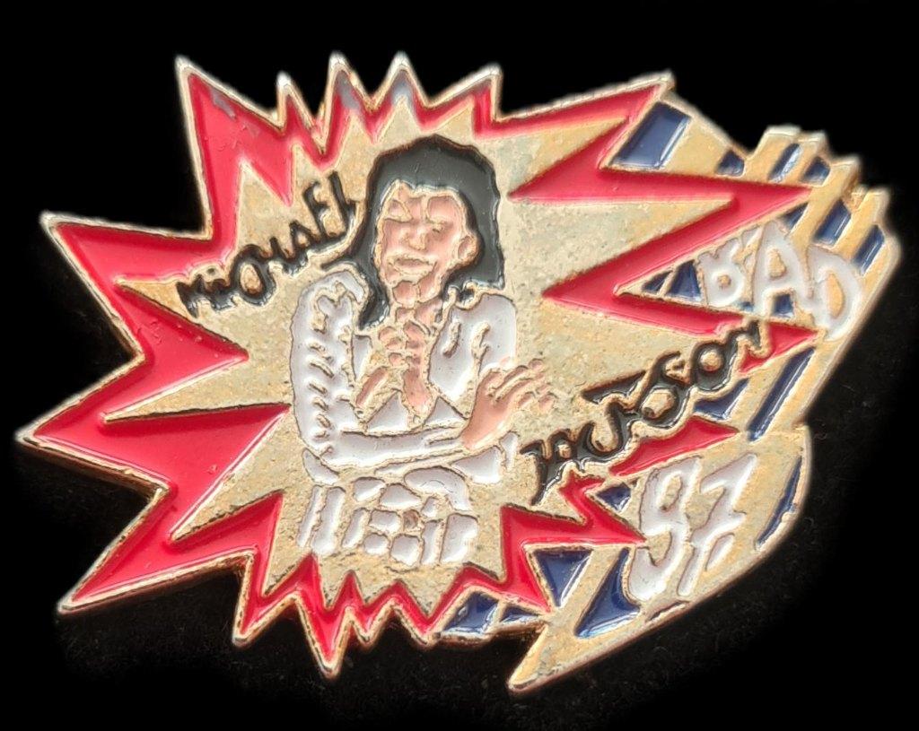 Michael Jackson 87 pin, Verzenden, Nieuw, Figuurtje, Speldje of Pin