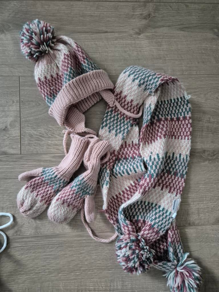 Prenatal Muts, Sjaal & Handschoenen Set, Kinderen en Baby's, Babykleding | Mutsen, Sjaals en Wanten, Maat 62, Ophalen of Verzenden