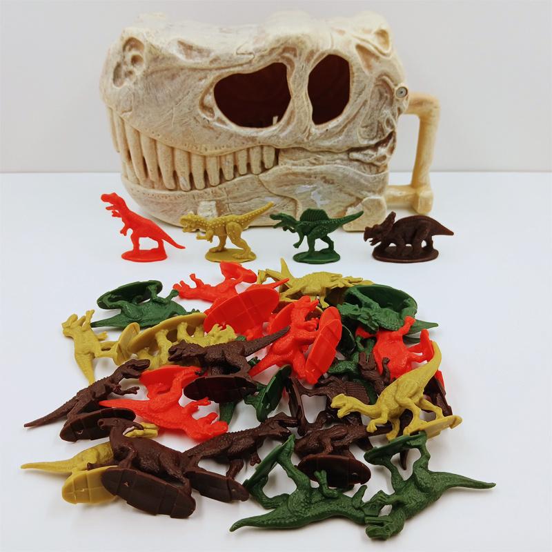 T-Rex Skull Dinosaur Toy Figures, Ophalen of Verzenden, Zo goed als nieuw