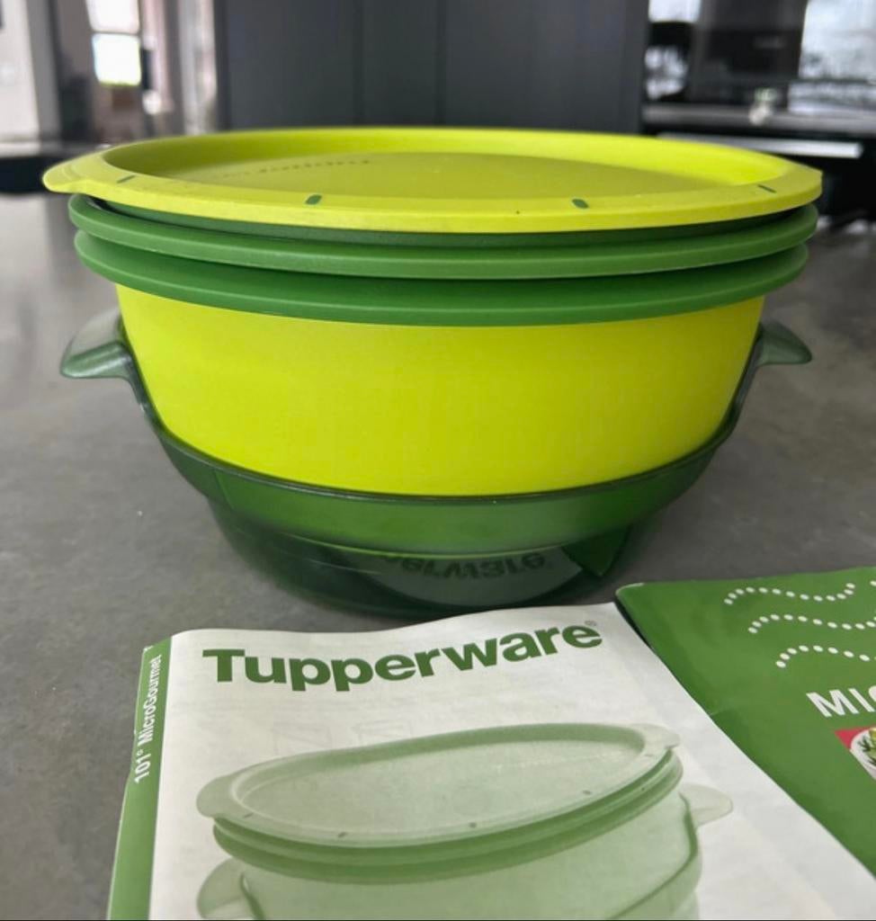 Tupperware microgourmet, Ophalen of Verzenden, Nieuw, Groen, Overige typen