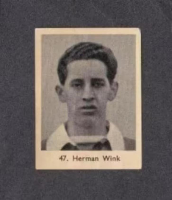 Voetbalplaatje Herman Wink SVV Schiedam (47)., Ophalen of Verzenden, Zo goed als nieuw