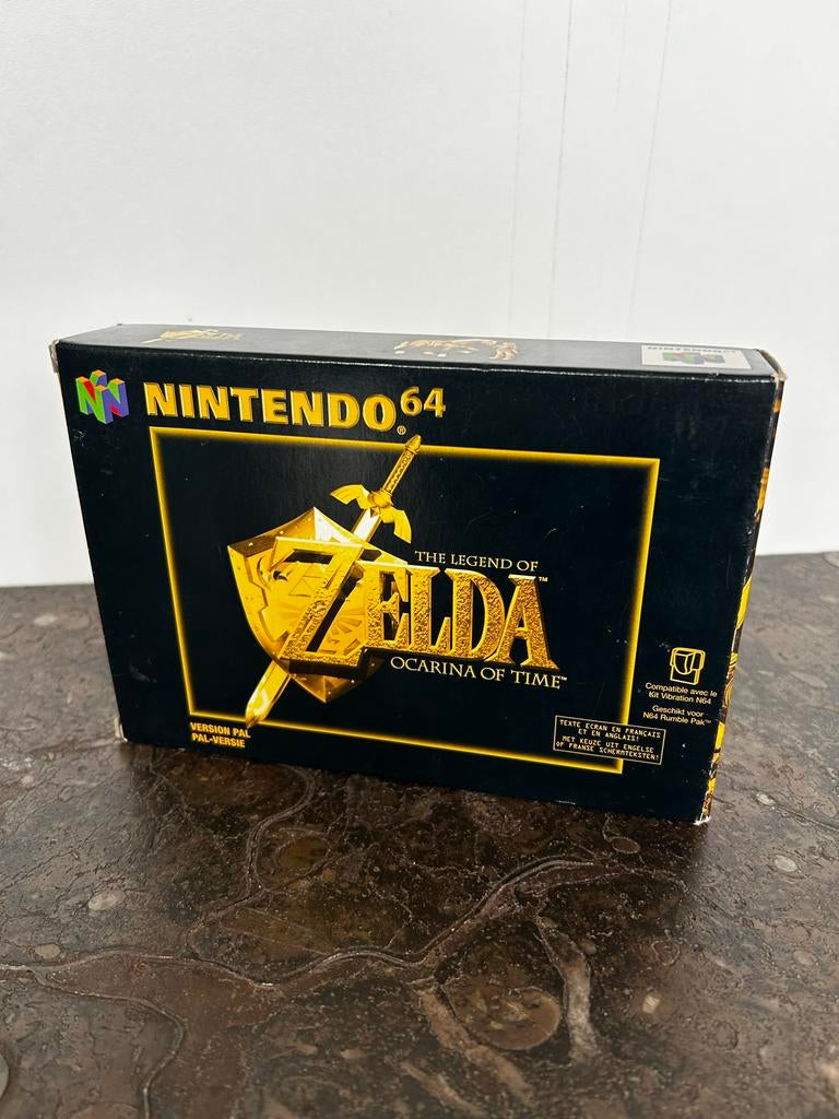 Zelda Ocarina of Time - N64 compleet!, Avontuur en Actie, Gebruikt, 1 speler, Ophalen of Verzenden