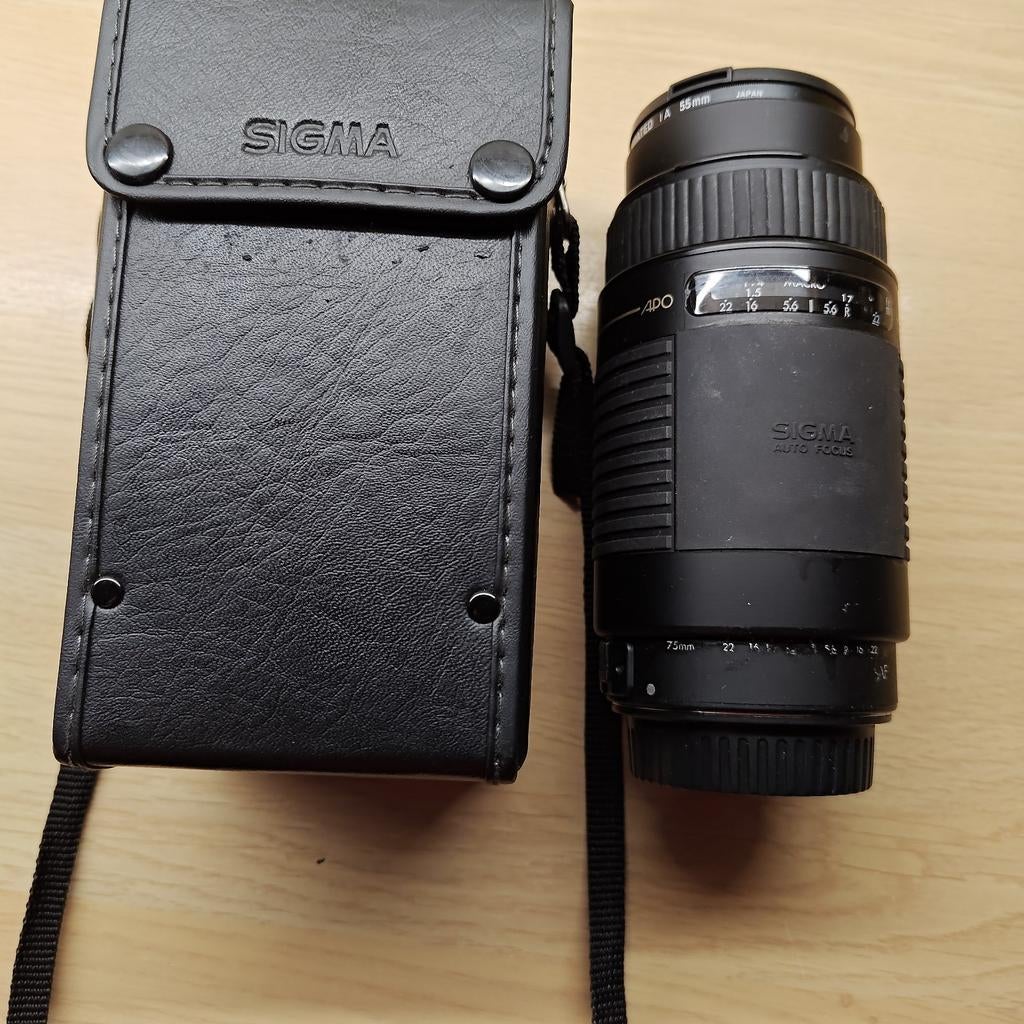 Sigma APO 75-300mm Zoomlens, Audio, Tv en Foto, Fotografie | Lenzen en Objectieven, Ophalen of Verzenden, Gebruikt, Telelens, Zoom