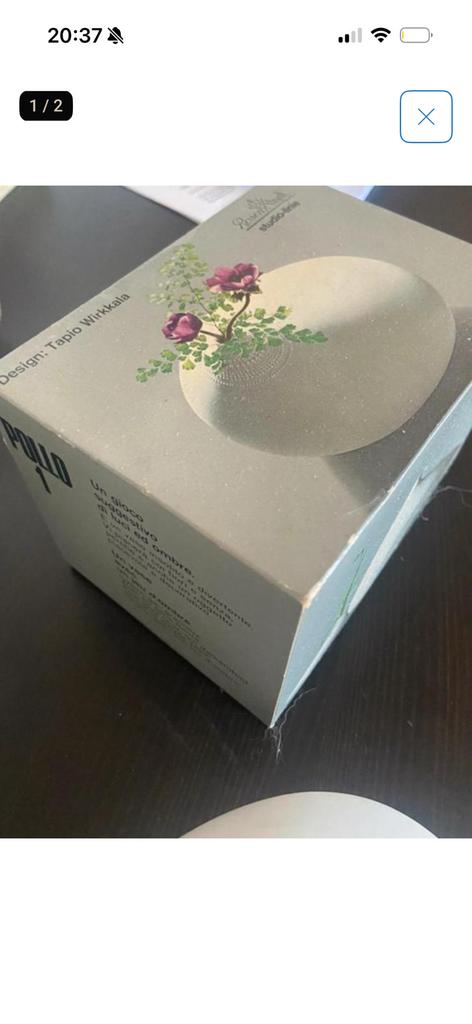 Rosenthal vaasje Pollo 1, Huis en Inrichting, Woonaccessoires | Vazen, Wit, Aardewerk of Porselein, Ophalen of Verzenden, Zo goed als nieuw