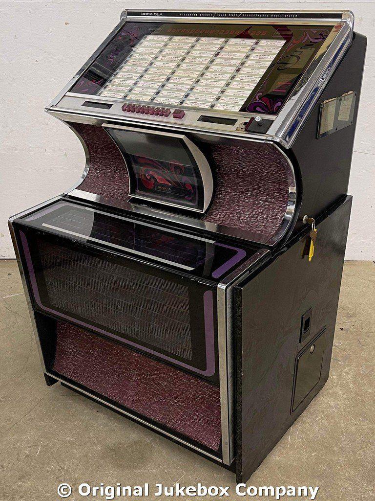 JUKEBOX: Rockola model 451 jukebox in pracht staat, Verzamelen, Ophalen, USA, Rock Ola, 1960 tot 1970